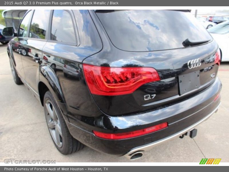 Orca Black Metallic / Black 2015 Audi Q7 3.0 Premium Plus quattro