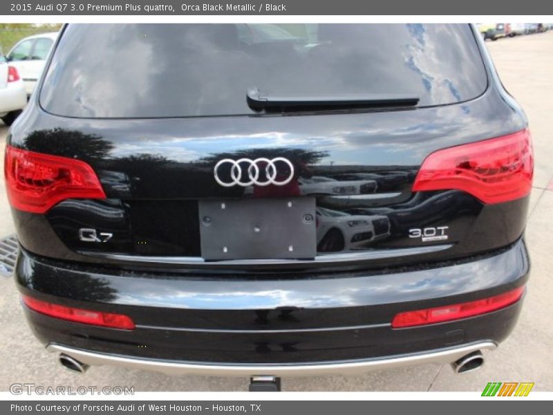 Orca Black Metallic / Black 2015 Audi Q7 3.0 Premium Plus quattro
