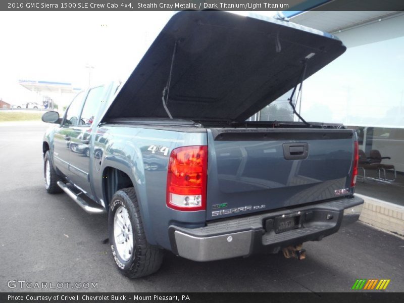 Stealth Gray Metallic / Dark Titanium/Light Titanium 2010 GMC Sierra 1500 SLE Crew Cab 4x4