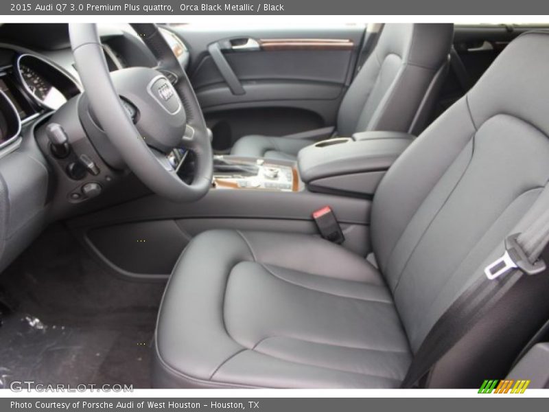 Orca Black Metallic / Black 2015 Audi Q7 3.0 Premium Plus quattro
