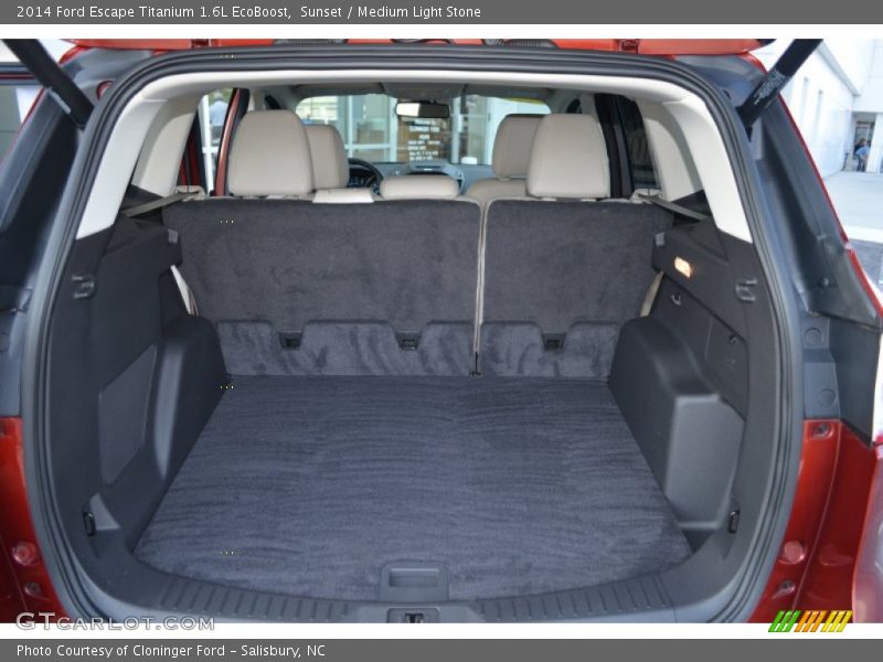 Sunset / Medium Light Stone 2014 Ford Escape Titanium 1.6L EcoBoost