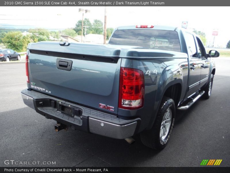 Stealth Gray Metallic / Dark Titanium/Light Titanium 2010 GMC Sierra 1500 SLE Crew Cab 4x4