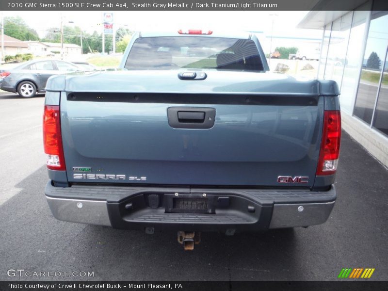 Stealth Gray Metallic / Dark Titanium/Light Titanium 2010 GMC Sierra 1500 SLE Crew Cab 4x4