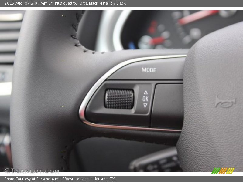 Orca Black Metallic / Black 2015 Audi Q7 3.0 Premium Plus quattro