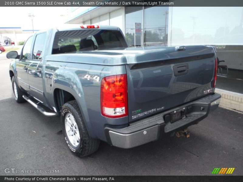 Stealth Gray Metallic / Dark Titanium/Light Titanium 2010 GMC Sierra 1500 SLE Crew Cab 4x4