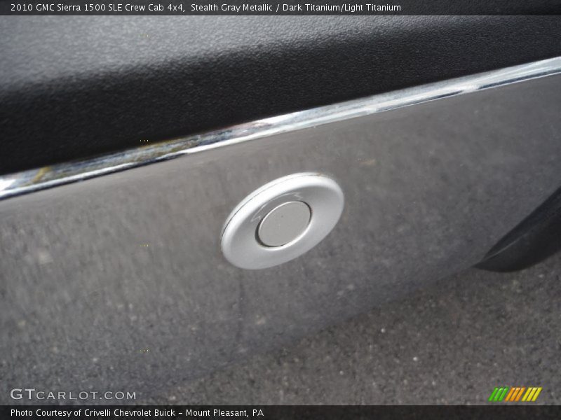 Stealth Gray Metallic / Dark Titanium/Light Titanium 2010 GMC Sierra 1500 SLE Crew Cab 4x4
