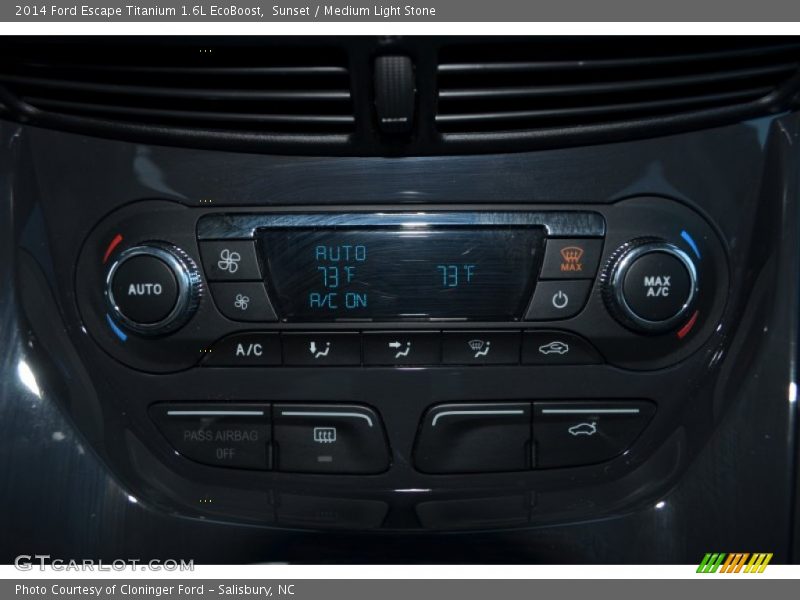 Sunset / Medium Light Stone 2014 Ford Escape Titanium 1.6L EcoBoost