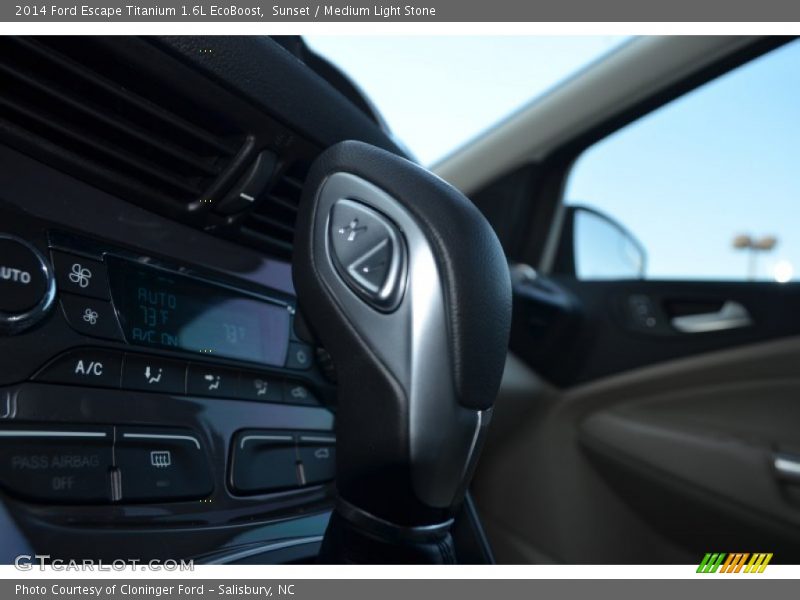 Sunset / Medium Light Stone 2014 Ford Escape Titanium 1.6L EcoBoost