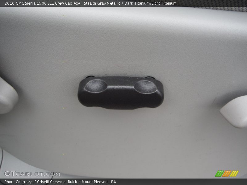 Stealth Gray Metallic / Dark Titanium/Light Titanium 2010 GMC Sierra 1500 SLE Crew Cab 4x4