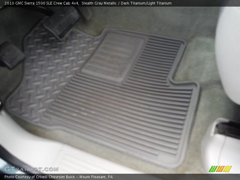 Stealth Gray Metallic / Dark Titanium/Light Titanium 2010 GMC Sierra 1500 SLE Crew Cab 4x4