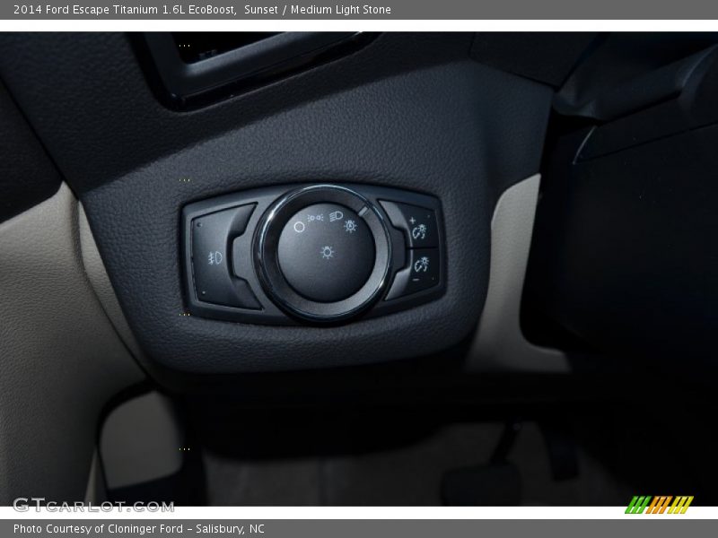 Sunset / Medium Light Stone 2014 Ford Escape Titanium 1.6L EcoBoost
