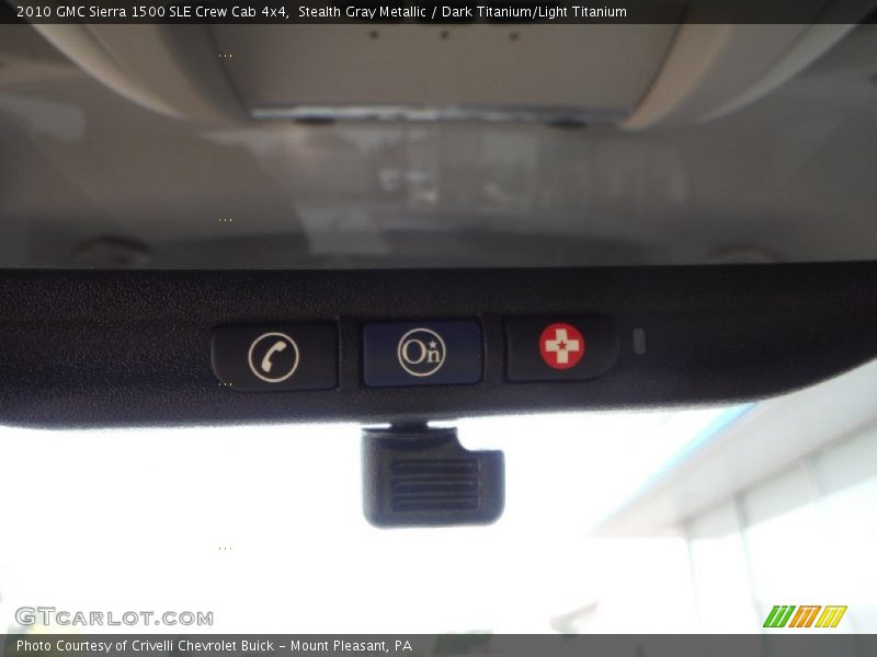 Stealth Gray Metallic / Dark Titanium/Light Titanium 2010 GMC Sierra 1500 SLE Crew Cab 4x4
