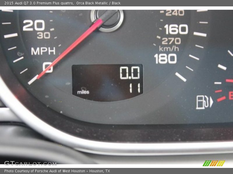 Orca Black Metallic / Black 2015 Audi Q7 3.0 Premium Plus quattro