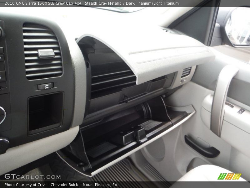 Stealth Gray Metallic / Dark Titanium/Light Titanium 2010 GMC Sierra 1500 SLE Crew Cab 4x4
