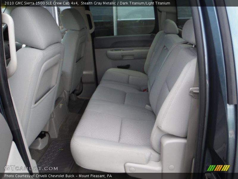 Stealth Gray Metallic / Dark Titanium/Light Titanium 2010 GMC Sierra 1500 SLE Crew Cab 4x4