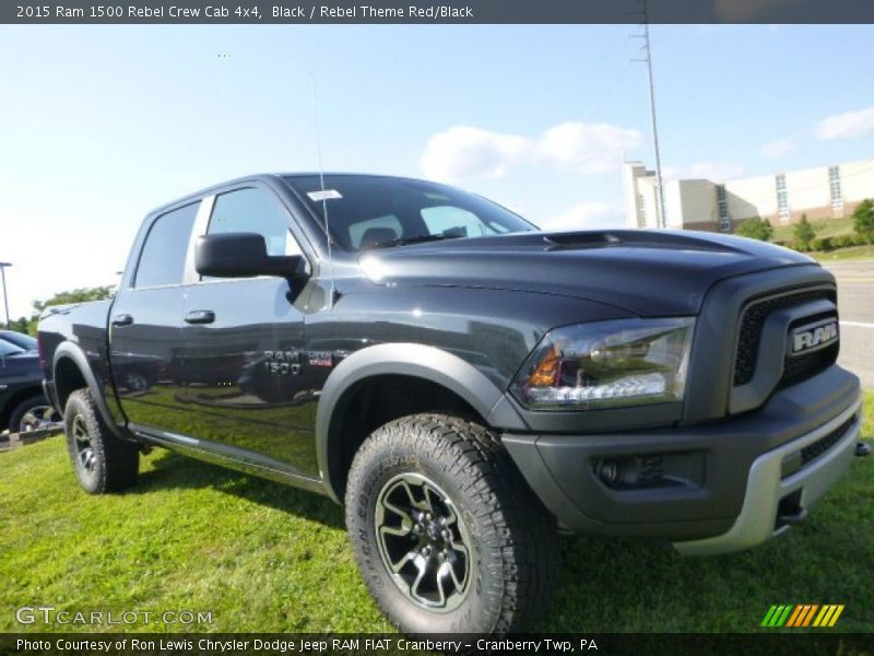 Front 3/4 View of 2015 1500 Rebel Crew Cab 4x4