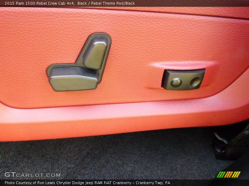 Controls of 2015 1500 Rebel Crew Cab 4x4