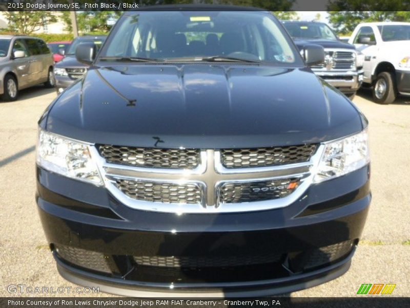 Pitch Black / Black 2015 Dodge Journey SE