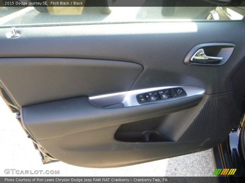 Pitch Black / Black 2015 Dodge Journey SE