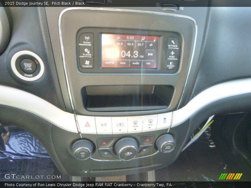 Pitch Black / Black 2015 Dodge Journey SE