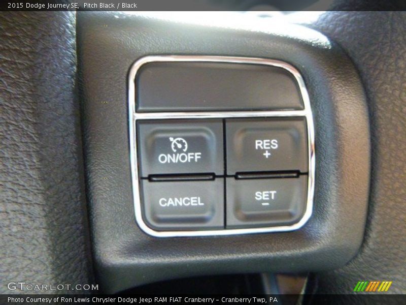 Pitch Black / Black 2015 Dodge Journey SE
