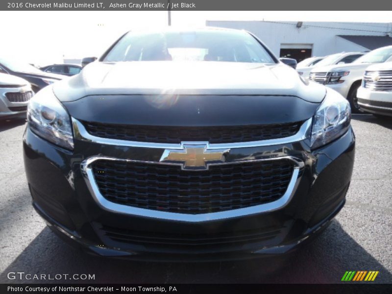Ashen Gray Metallic / Jet Black 2016 Chevrolet Malibu Limited LT