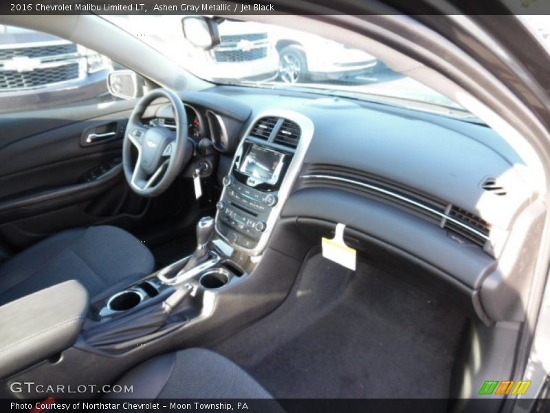 Ashen Gray Metallic / Jet Black 2016 Chevrolet Malibu Limited LT