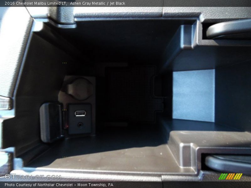 Ashen Gray Metallic / Jet Black 2016 Chevrolet Malibu Limited LT