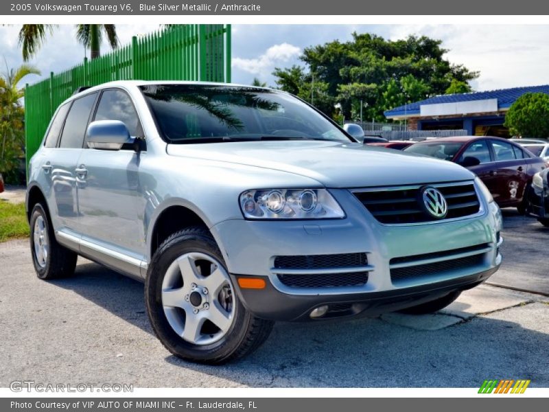 Blue Silver Metallic / Anthracite 2005 Volkswagen Touareg V6