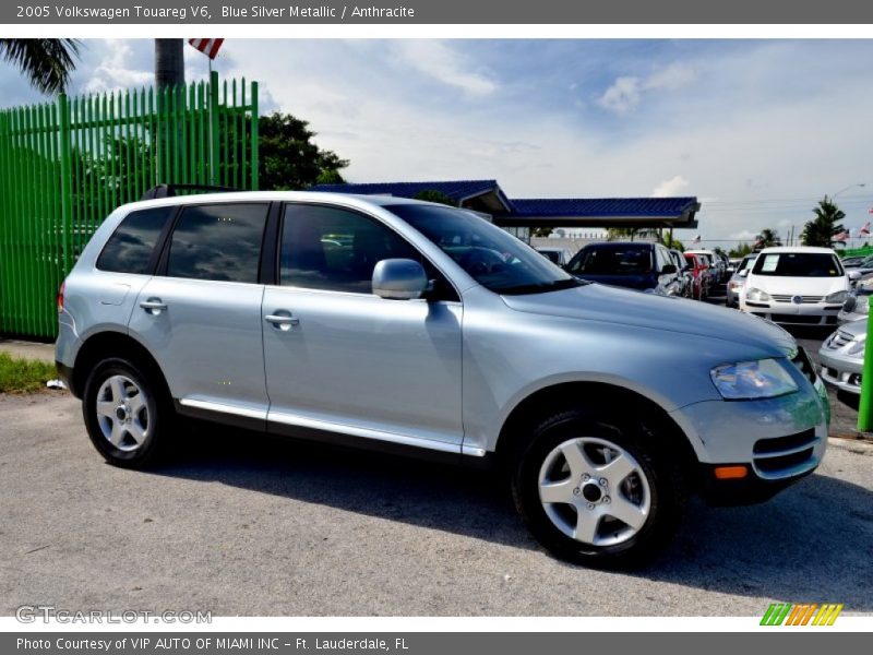 Blue Silver Metallic / Anthracite 2005 Volkswagen Touareg V6