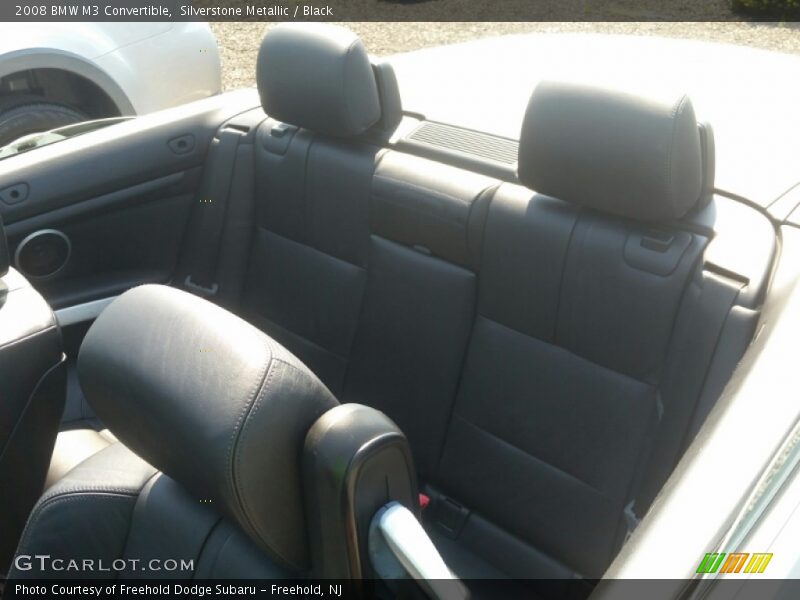 Silverstone Metallic / Black 2008 BMW M3 Convertible
