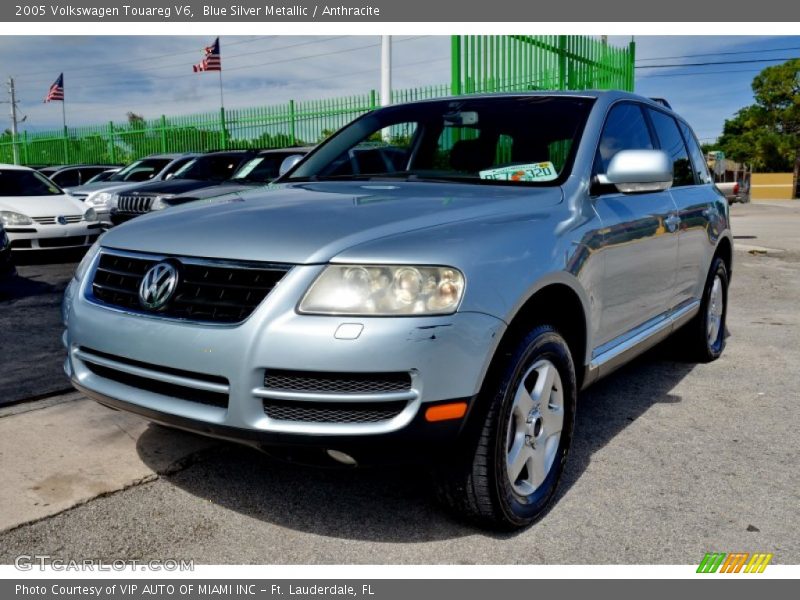 Blue Silver Metallic / Anthracite 2005 Volkswagen Touareg V6