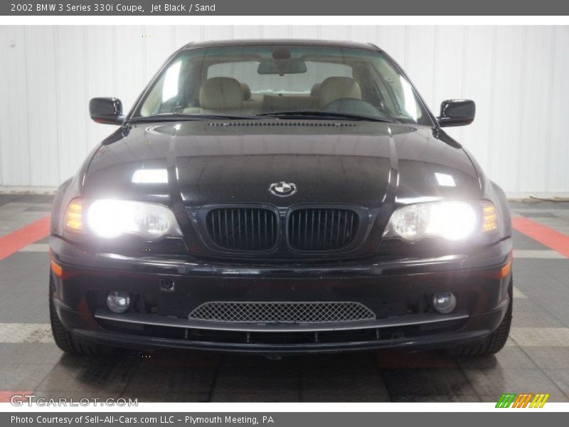 Jet Black / Sand 2002 BMW 3 Series 330i Coupe