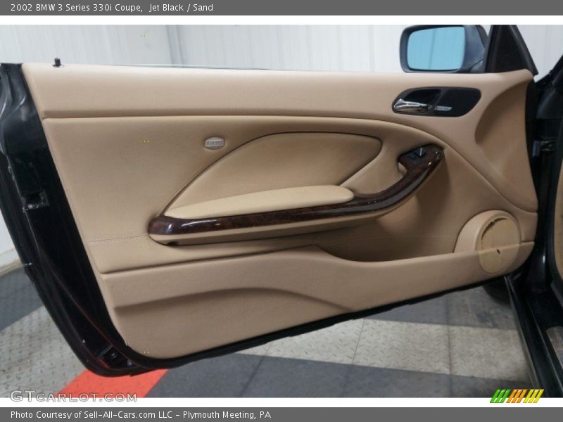 Jet Black / Sand 2002 BMW 3 Series 330i Coupe