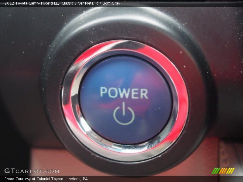 Classic Silver Metallic / Light Gray 2012 Toyota Camry Hybrid LE