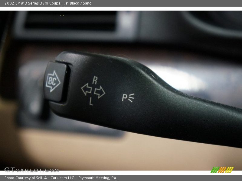 Jet Black / Sand 2002 BMW 3 Series 330i Coupe