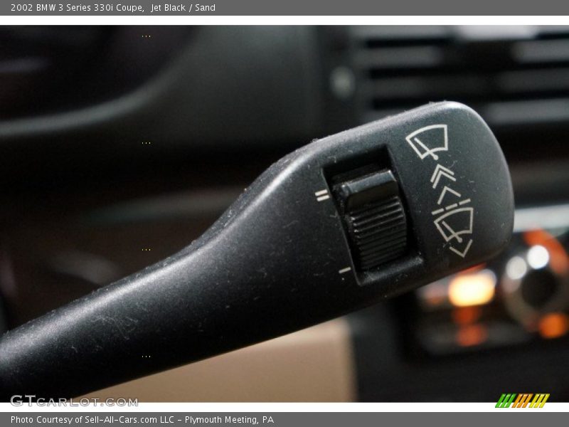 Jet Black / Sand 2002 BMW 3 Series 330i Coupe