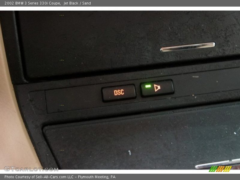 Jet Black / Sand 2002 BMW 3 Series 330i Coupe