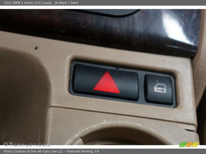 Jet Black / Sand 2002 BMW 3 Series 330i Coupe