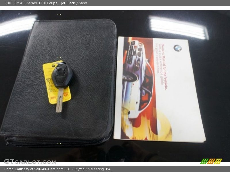 Jet Black / Sand 2002 BMW 3 Series 330i Coupe