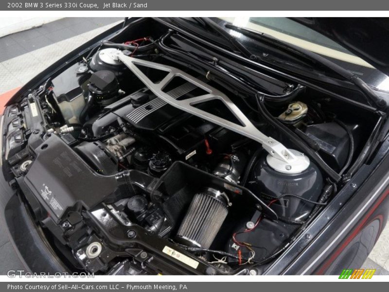Jet Black / Sand 2002 BMW 3 Series 330i Coupe