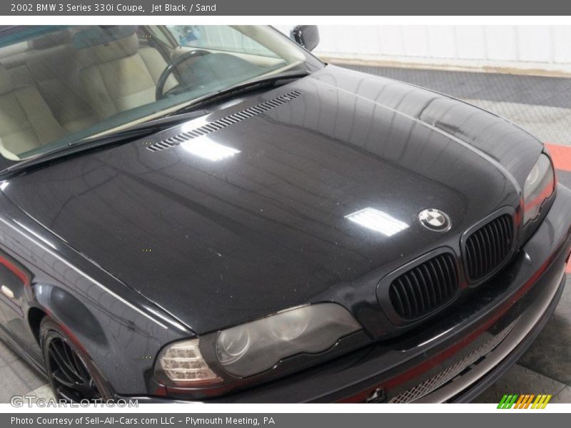Jet Black / Sand 2002 BMW 3 Series 330i Coupe