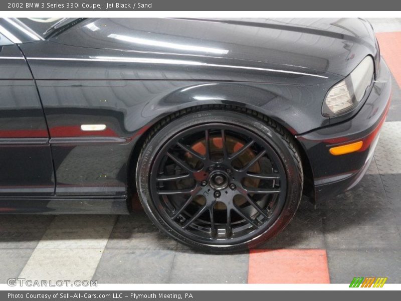 Jet Black / Sand 2002 BMW 3 Series 330i Coupe