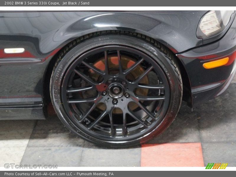Jet Black / Sand 2002 BMW 3 Series 330i Coupe
