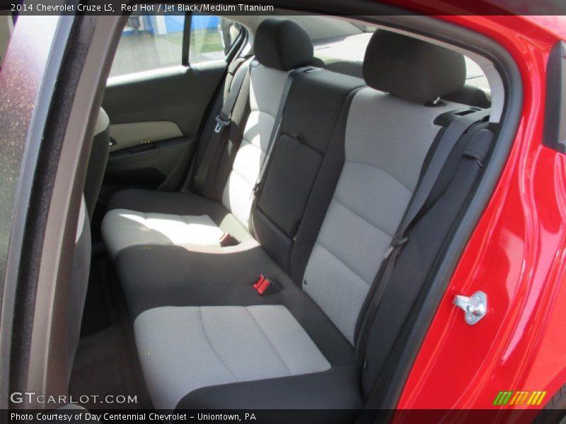 Red Hot / Jet Black/Medium Titanium 2014 Chevrolet Cruze LS