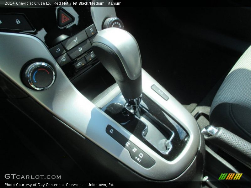 Red Hot / Jet Black/Medium Titanium 2014 Chevrolet Cruze LS