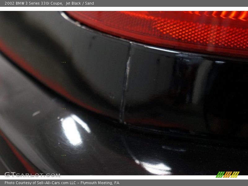 Jet Black / Sand 2002 BMW 3 Series 330i Coupe