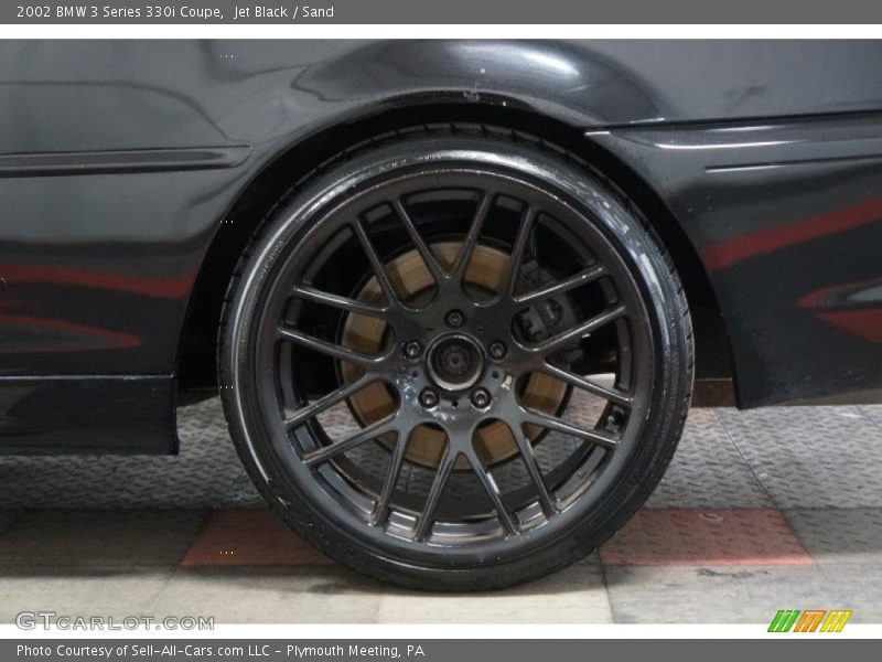 Jet Black / Sand 2002 BMW 3 Series 330i Coupe