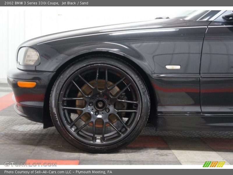 Jet Black / Sand 2002 BMW 3 Series 330i Coupe