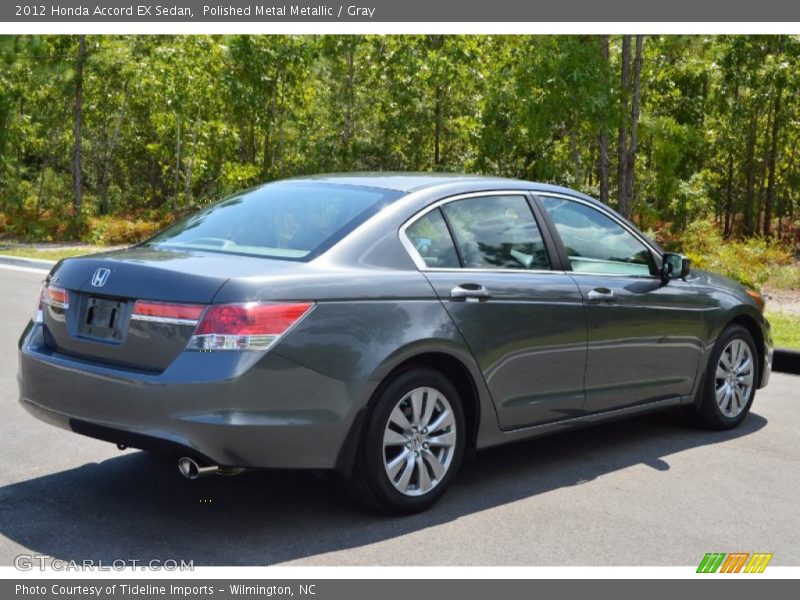 Polished Metal Metallic / Gray 2012 Honda Accord EX Sedan